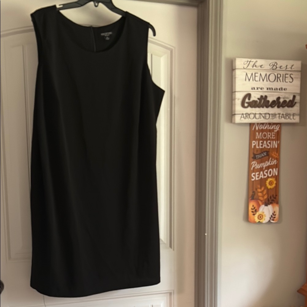 Elegant Black Sleeveless Dress